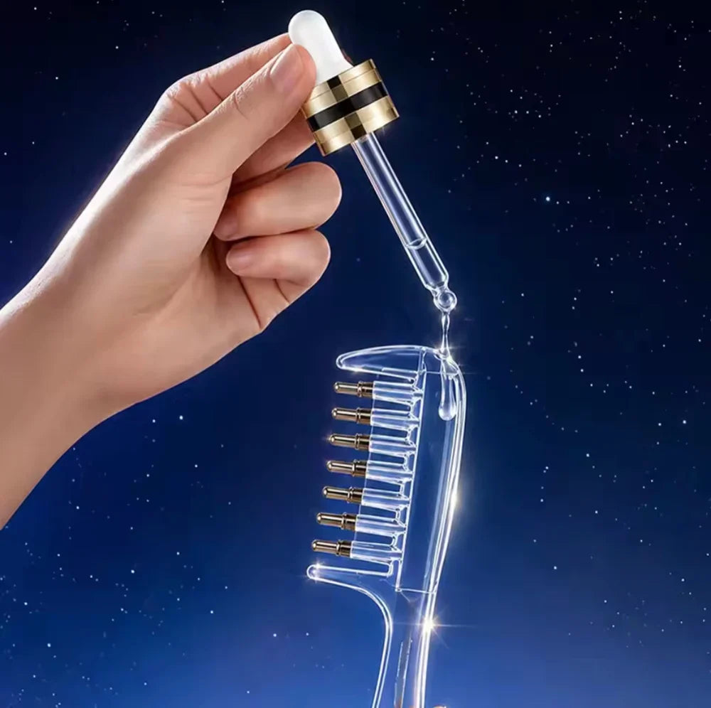 Transparent Hair Scalp Applicator Comb