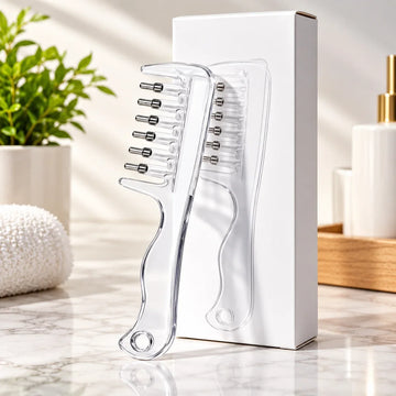 Transparent Hair Scalp Applicator Comb