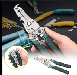 7-in-1 Stainless Steel Wire Stripper & Crimping Tool