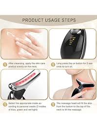 Product usage steps
